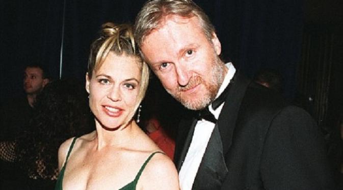 James Cameron dan Linda Hamilton (via. Daily Mail)