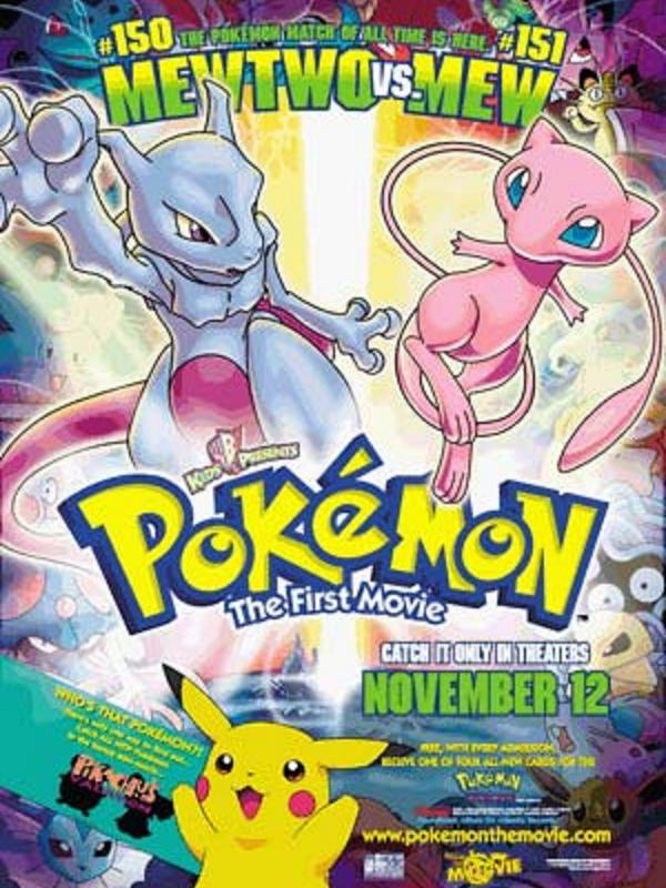 Pokemon: The First Movie: Mewtwo Strikes Back. Foto: IMDb