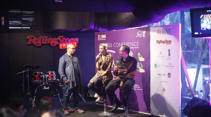 Konferensi pers Ijen Summer Jazz, Kamis (21/7/2016) di Jakarta. (Jazz Gunung)