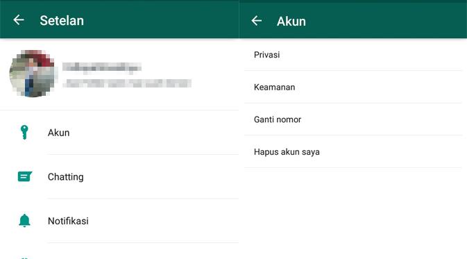 Cara Ganti Nomor WhatsApp (Liputan6.com/Mochamad Wahyu Hidayat)