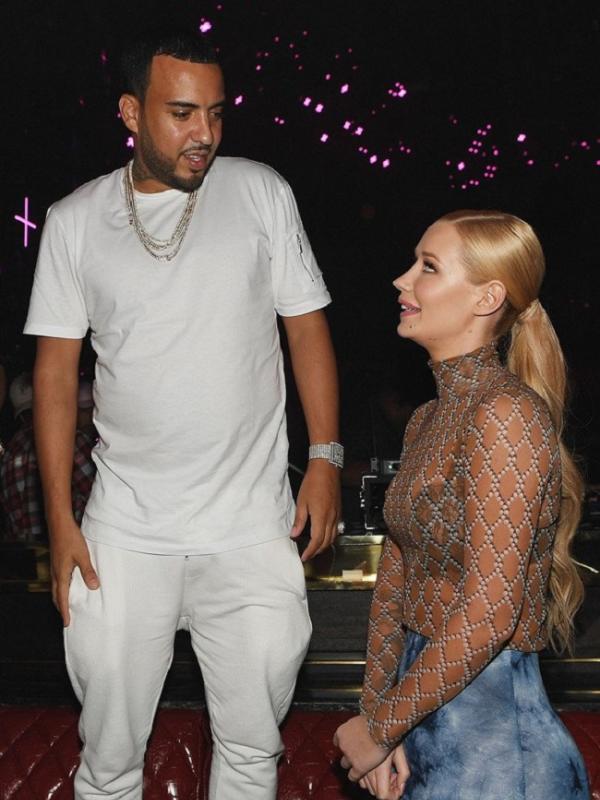 Iggy Azalea dan French Montana (via. Twitter)