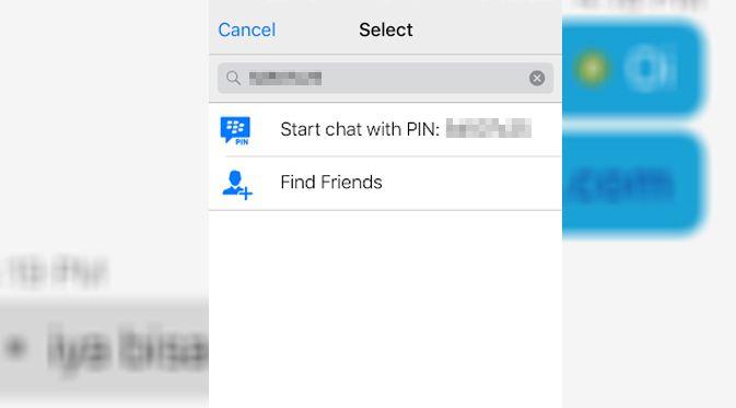 Cara chatting tanpa harus invite PIN BBM (Foto: Ist)