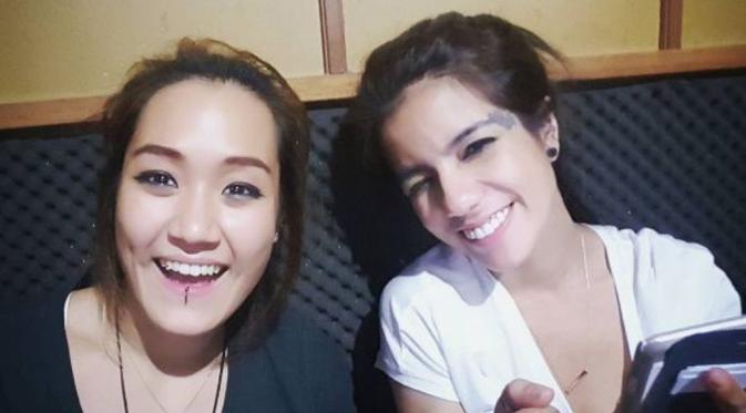 Sheila Marcia dan Melodya Vanesha [foto: instagram]