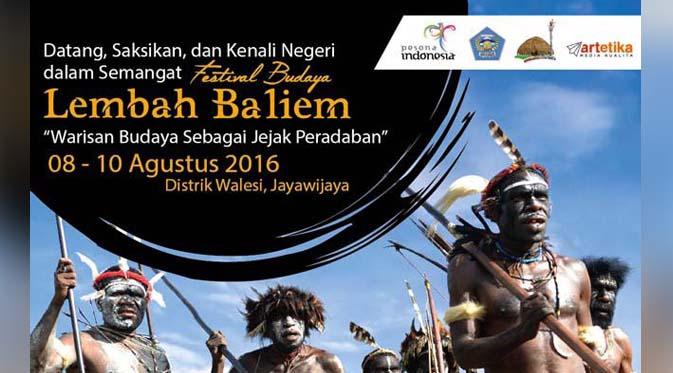 Festival Budaya Lembah Baliem merupakan festival tertua yang ada di jantung Pulau Papua.