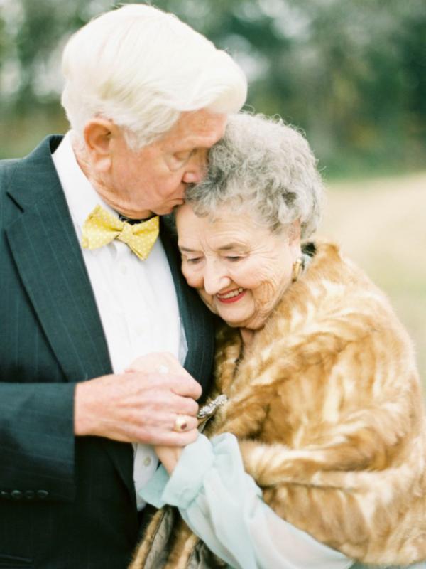 Joe dan Wanda di ulang tahun pernikahan yang ke 63. Sumber : mymodernmet.com