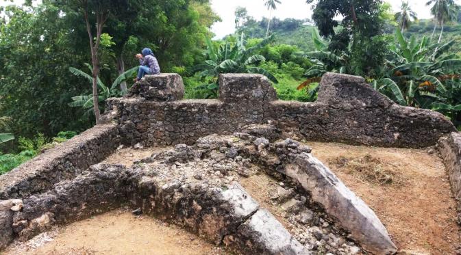 Situs sejarah Benteng Oranye (Fort Oranje) terletak di Desa Dambalo, Kecamatan Kwandang, Gorontalo. (Liputan6.com/Aldiansyah MF)
