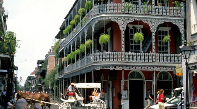 New Orleans, Louisiana, Amerika Serikat. (Pinterest)