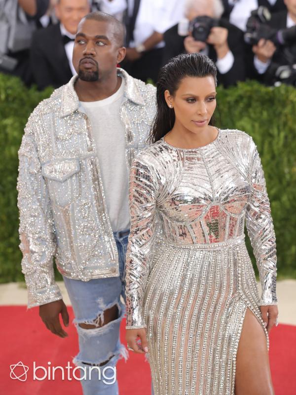 Kanye West marah pada Pascal yang tak melindungi Kim Kardashian di Paris. (AFP/Bintang.com)