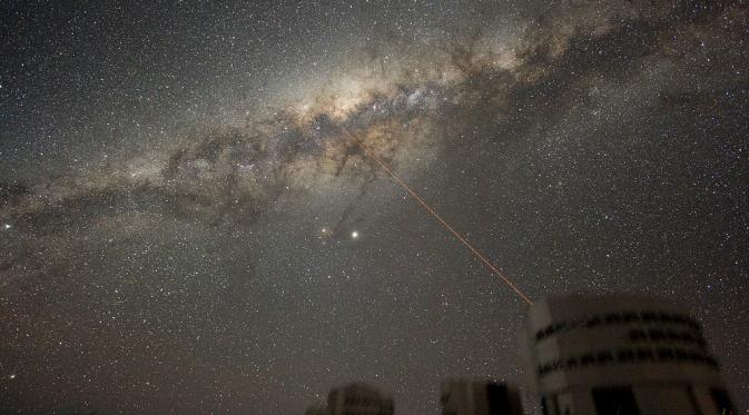 Milky Way di langit Paranal, Chile (ESO)