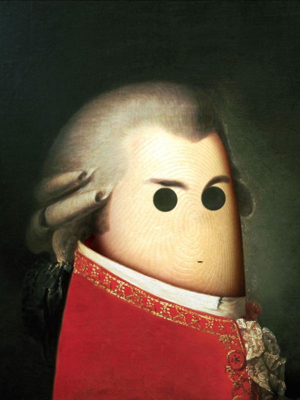 Mozart. (Via: boredpanda.com)