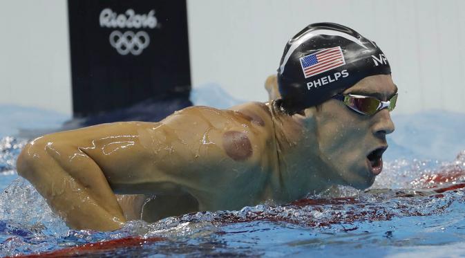 Perenang Amerika Serikat, Michael Phelps telah mendulang 21 emas Olimpiade sepanjag kariernya.