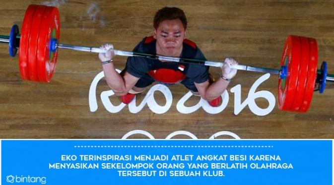 5 Fakta Eko Yuli Irawan, Peraih Medali Perak Olimpiade Rio 2016. (Digital Imaging: Muhammad Iqbal Nurfajri)