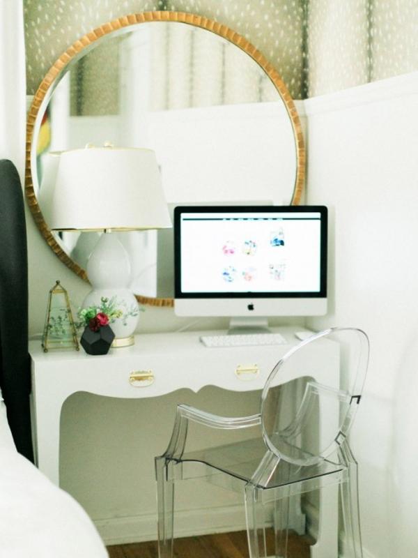 Inspirasi membuat kantor di dalam rumah Anda sendiri. Sumber : mymodernmet.com