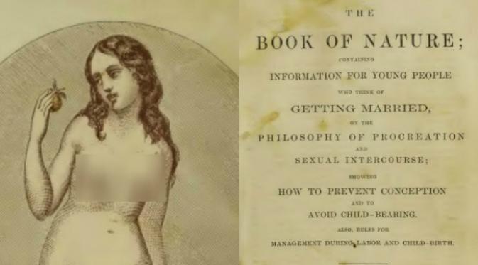 Panduan hubungan seks pada abad 19 melarang hubungan seks sebelum makan dan juga melarang melakukan seks sambil melamun. (Sumber us.archive.org) 