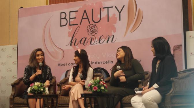 Beauty Vlogger sharing pengalaman di Beauty Talk, Beauty Haven 