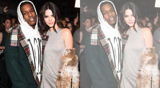 Kendall Jenner dan A$ap Rocky, (Mirror)