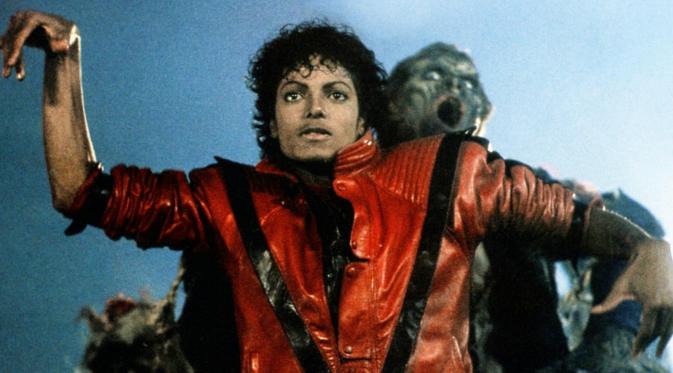 Penampakan Michael Jackson dalam videoklip Thriller yang disebut terhebat di zamannya.