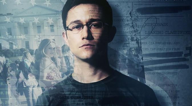 Joseph Gordon-Levitt sebagai Edward Snowden di film 