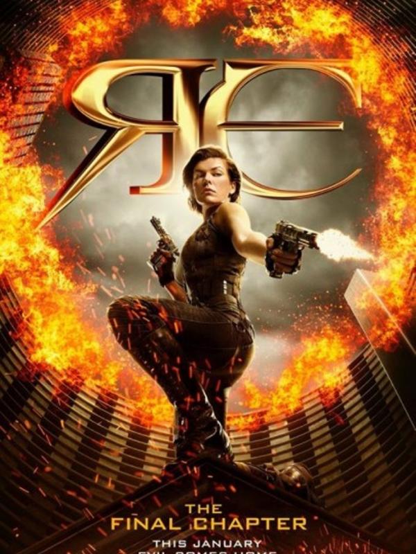 Poster film Resident Evil: The Final Chapter. foto: comingsoon,net