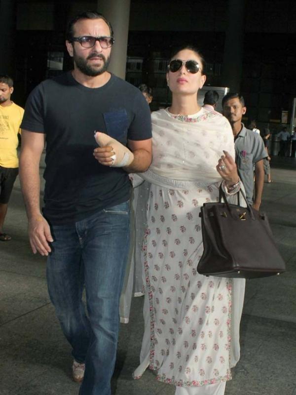 Kareena Kapoor tetap tampil modis saat hamil. (via. India.com)