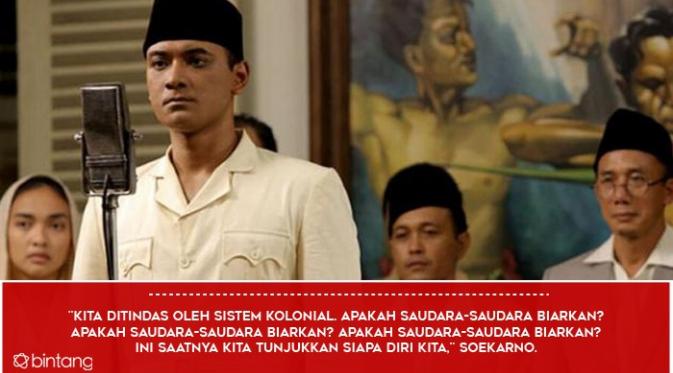 Soekarno: Indonesia Merdeka (Desain: Muhammad Iqbal Nurfajri/Bintang.com)