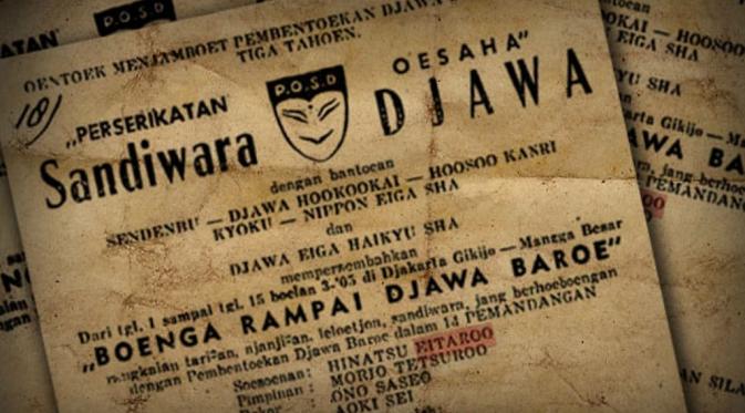 Film 'Sandiwara Djawa'. (Historia)