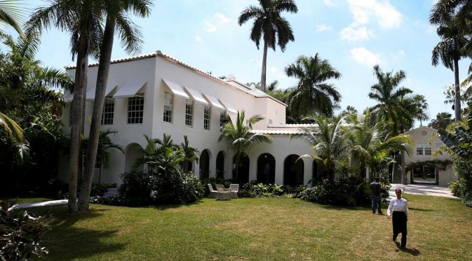 Vila yang sempat menjadi kediaman Al Capone di Miami, Florida, AS. (Daily Mail). 