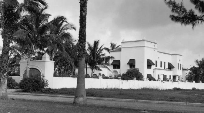 Vila yang sempat menjadi kediaman Al Capone di Miami, Florida, AS. (Daily Mail).