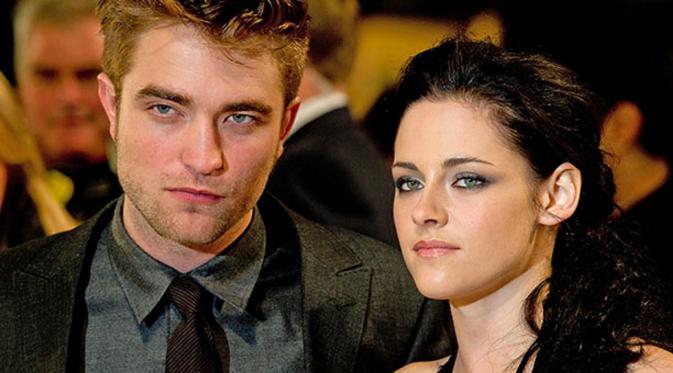 Robert Pattinson dan Kristen Stewart (Ian Gavan/Entertainment Weekly)