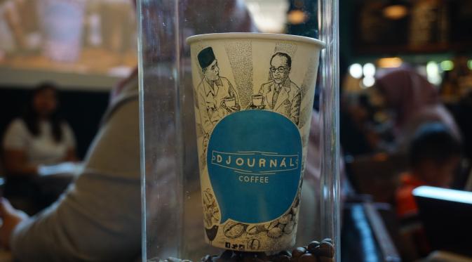 Djournal Coffee merayakan hari kemerdekaan Indonesia ke 71 dengan kompetisi 'doodling'.