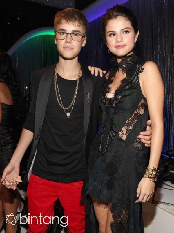 kemesraan Justin Bieber dan Selena Gomez saat masih bersama. (AFP/Bintang.com)