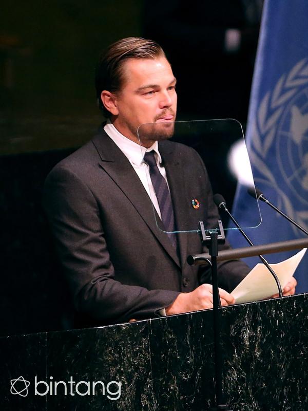 Leonardo DiCaprio diduga terima dana korupsi. (AFP/Bintang.com)
