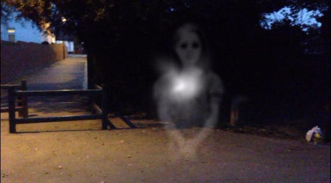 Ilustrasi ghost photography (Sumber: Istimewa)