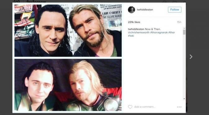 Tom Hiddleston, [Instagram]