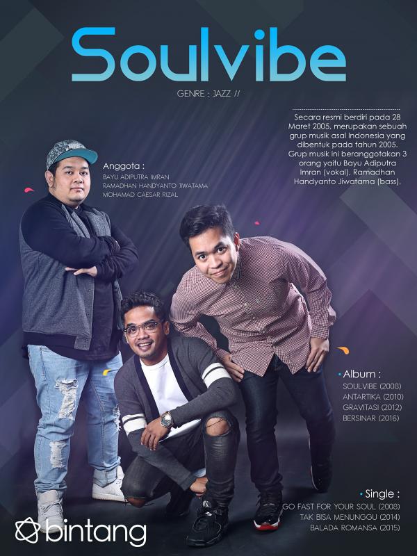 Celeb Bio Soulvibe (Fotografer: Febio Hernanto, Desain : Muhammad Iqbal Nurfajri/Bintang.com)