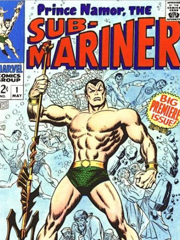 Superhero Marvel, Prince Namor alias Sub-Mariner. foto: forbes