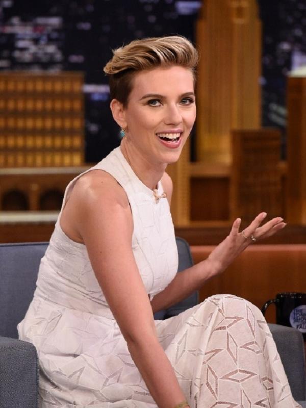  Scarlett Johansson menjadi aktris nomor 3 dengan penghasilan tertinggi. (AFP/Bintang.com)