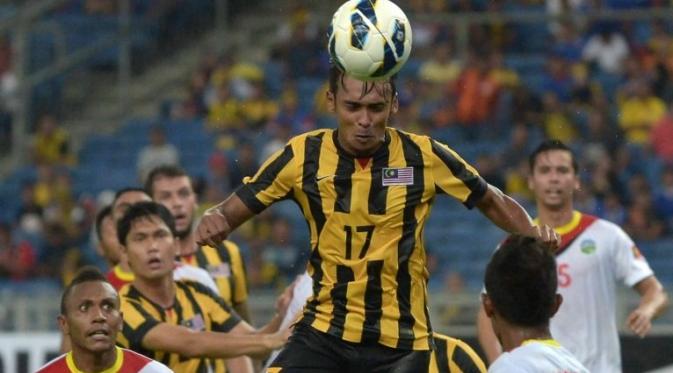 Amri Yahyah akan memimpin skuat Malaysia pada uji coba kontra Indonesia. (AFP/Mohd. Rasfan)