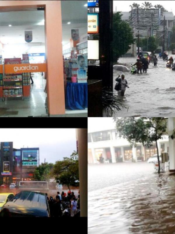 Pengamat, Banjir Kemang karena Kesalahan Tata Ruang. (Instagram/Shintaakds)