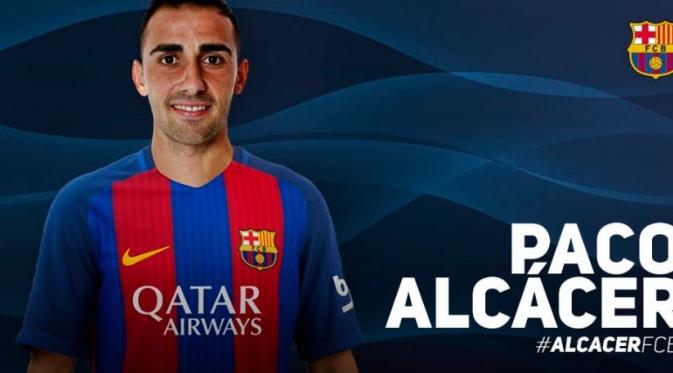Paco Alcacer (Twitter Barcelona).