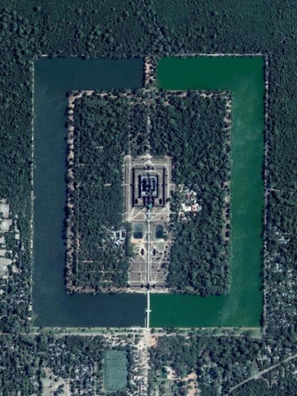 Angkor Wat, Kamboja. (Overview)