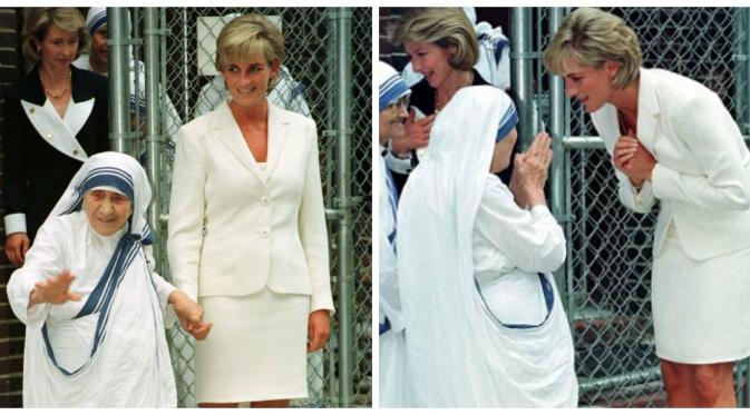 Kematian Putri Diana dan Bunda Teresa hanya berselang 5 hari