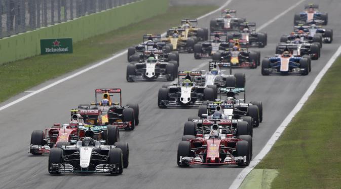 Balapan Formula 1 di Monza, Italia (Reuters)