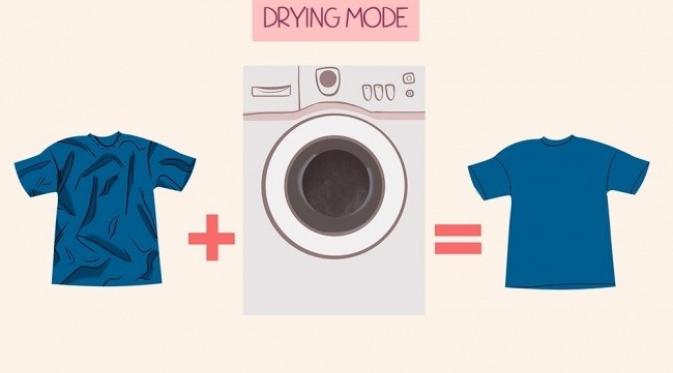 Tahukah Anda bahwa 9 trik tanpa setrika ini bisa menyingkirkan kusut dari pakaian? Sumber: Brightside.me.