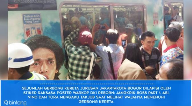 Promo Gila-gilaan Dono, Kasino, Indro Reborn Keliling Jawa. (Foto: Puput Pudji, Desain: Muhammad Iqbal Nurfajri/Bintang.com)