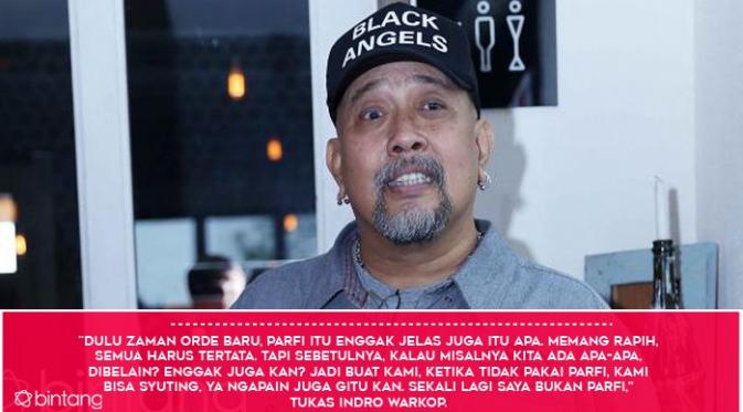 Indro Warkop. (Foto: Nurwahyunan, Desain: Muhammad Iqbal Nurfajri/Bintang.com)