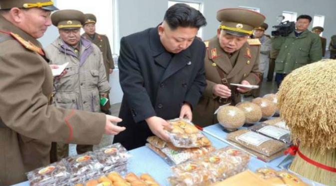 Kim Jong-un gemar mengimpor makanan berkualitas tinggi (AFP)