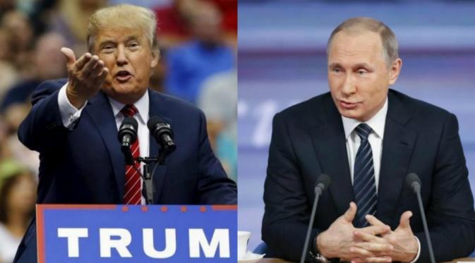 Donald Trump dan Vladimir Putin (Reuters)
