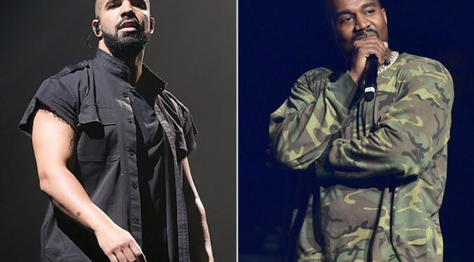 Kanye West X Drake (Foto: rap-up.com)