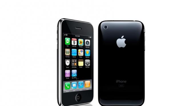 iPhone 3G, generasi kedua iPhone yang menyerbu pasar pada tahun 2008